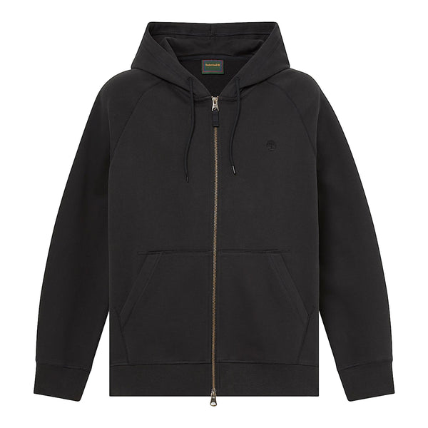 Felpa Uomo Exter River con zip Nero