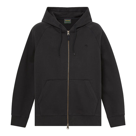Felpa Uomo Exter River con zip Nero