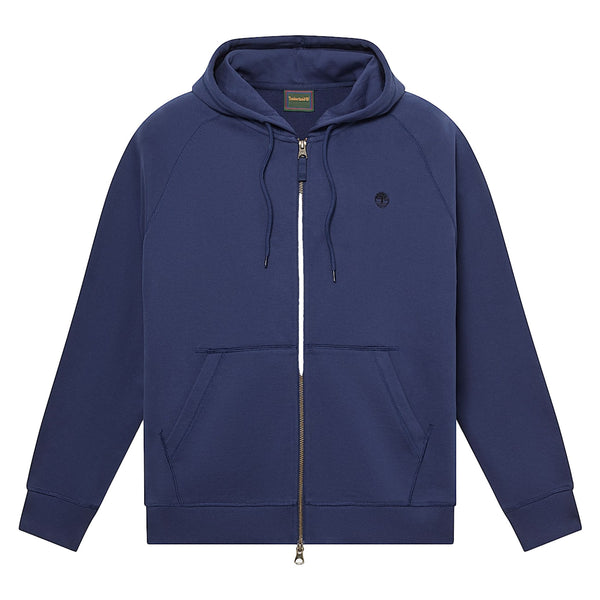 Felpa Uomo Exter River con zip Blu