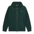 Felpa Uomo Exter River con zip Verde