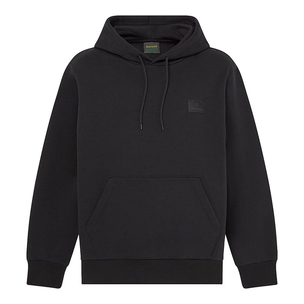Felpa Uomo con logo piccolo in silicone Nero