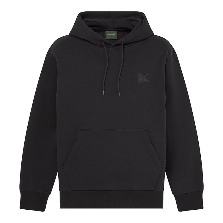 Felpa Uomo con logo piccolo in silicone Nero