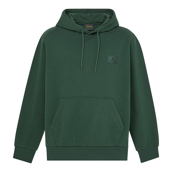 Felpa Uomo con logo piccolo in silicone Verde