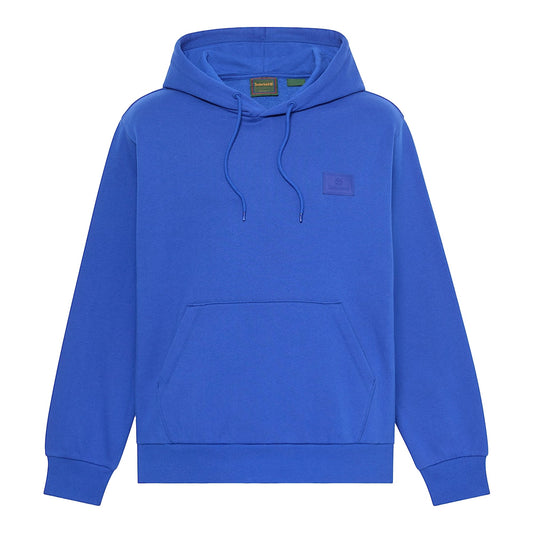 Felpa Uomo con logo piccolo in silicone Blu