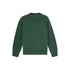 Felpa girocollo Uomo con logo in silicone Verde