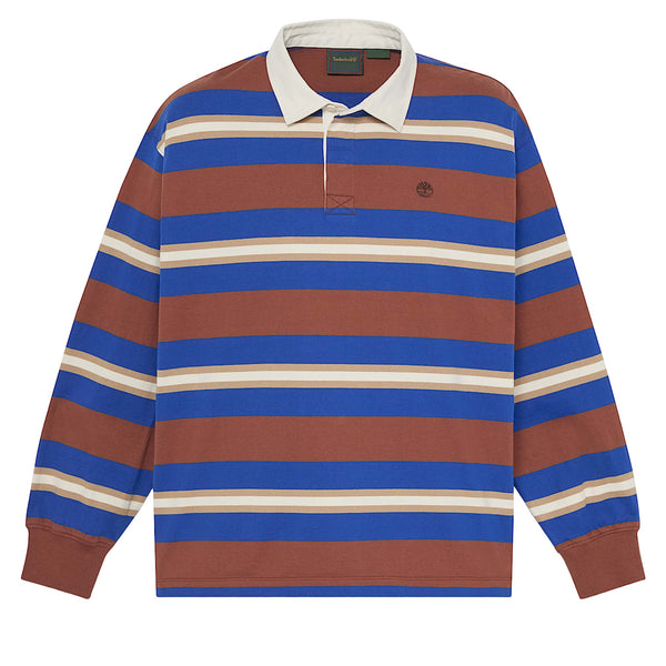 Polo Rugby Uomo manica lunga a righe