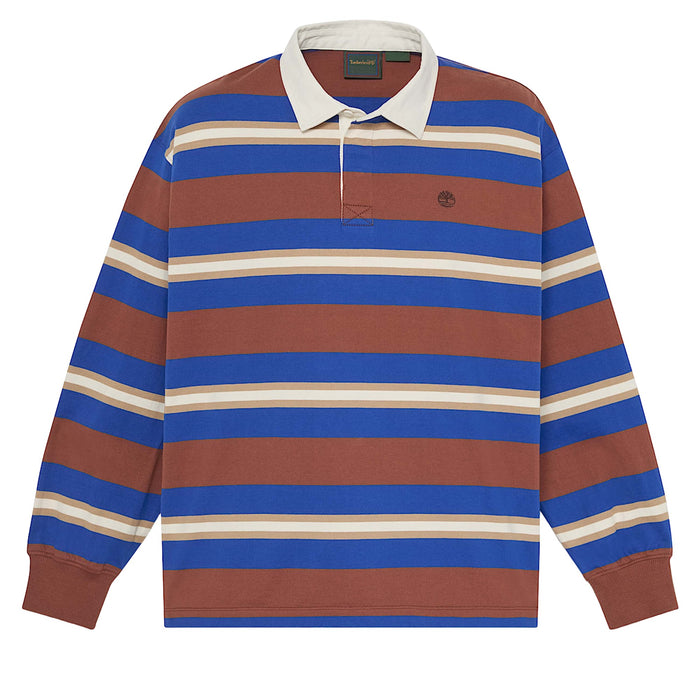 Polo Rugby Uomo manica lunga a righe