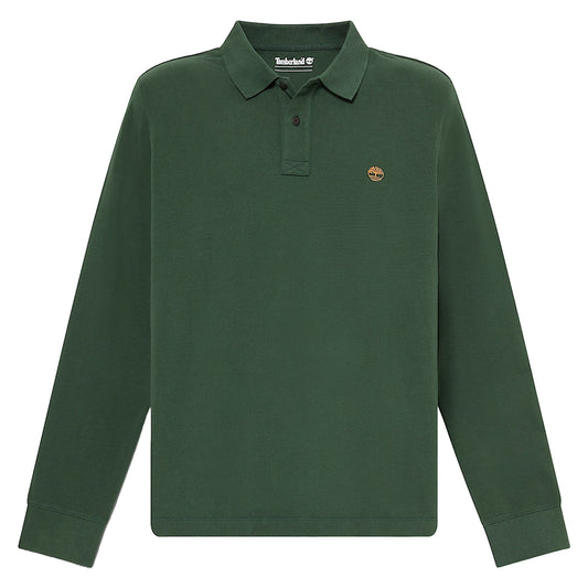 Polo Uomo manica lunga Millers River Verde