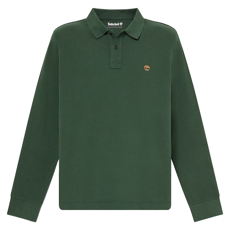 Polo Uomo manica lunga Millers River Verde