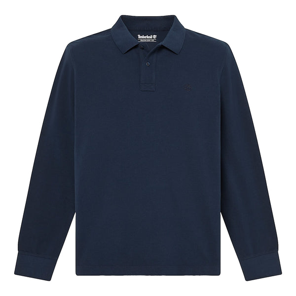 Polo Uomo manica lunga Millers River Blu