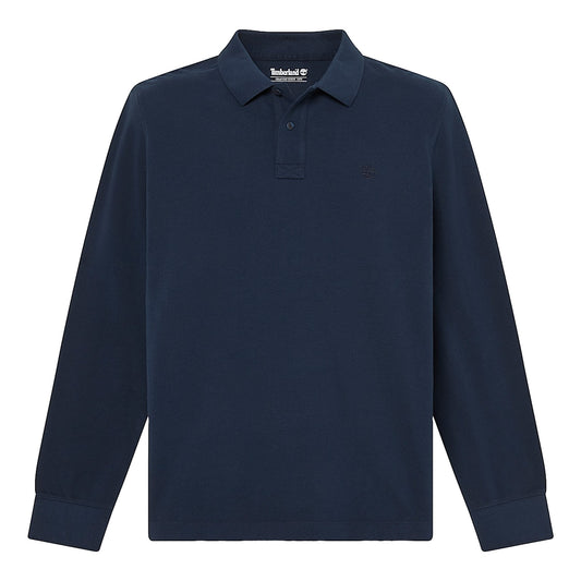 Polo Uomo manica lunga Millers River Blu