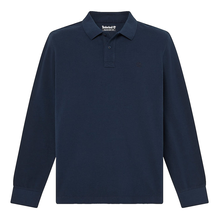 Polo Uomo manica lunga Millers River Blu