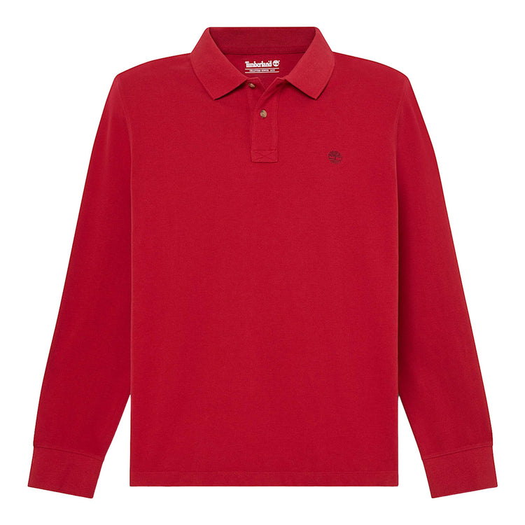 Polo Uomo manica lunga Millers River Rosso