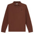 Polo Uomo manica lunga Millers River Marrone