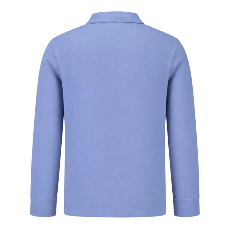 Polo Uomo manica lunga Millers River Celeste retri