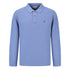 Polo Uomo manica lunga Millers River Celeste