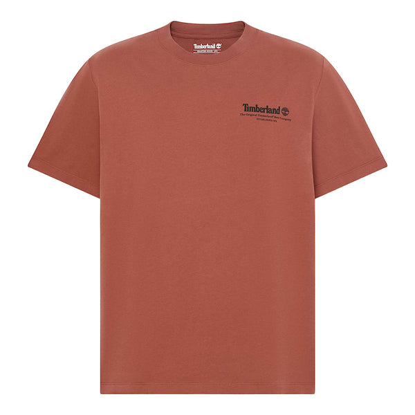 T-shirt Uomo Marrone con grafica Bootmakers