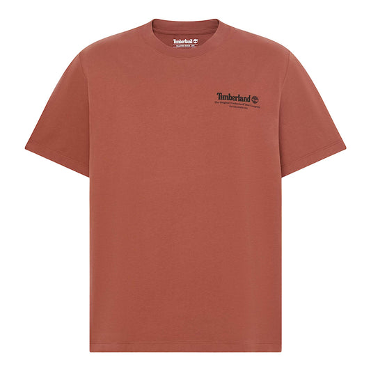 T-shirt Uomo Marrone con grafica Bootmakers