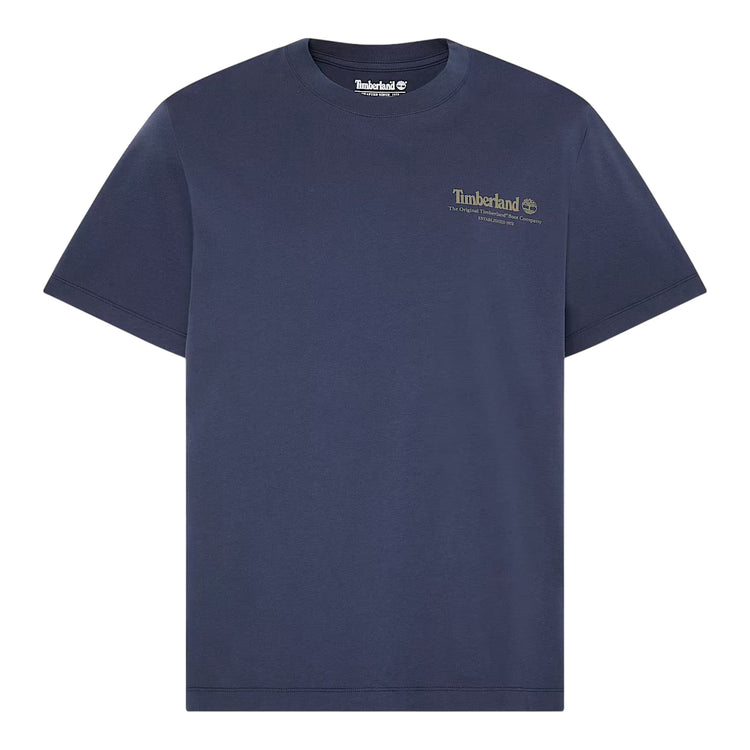 T-shirt Uomo in cotone, con grafica sulla schiena
