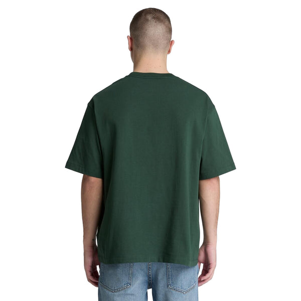 xT-shirt Uomo Relaxed Dunstan River Verde modello retro