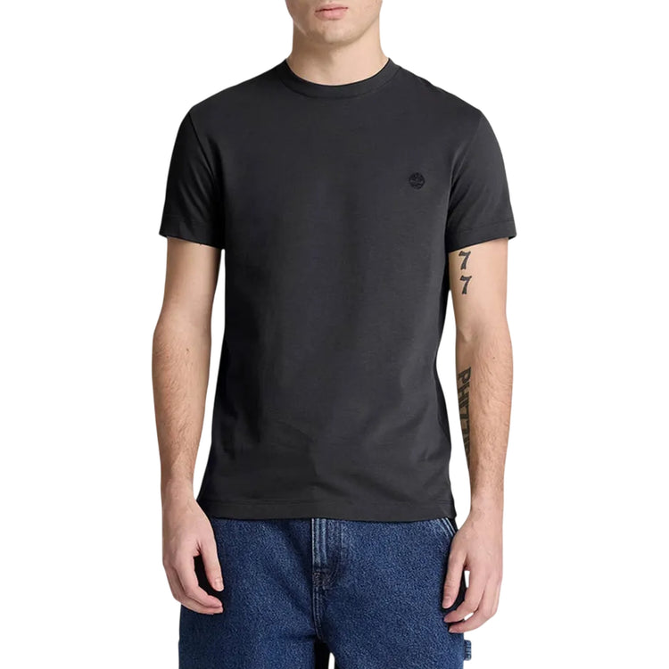 T-shirt Uomo mezze maniche, Dunstan River, con logo