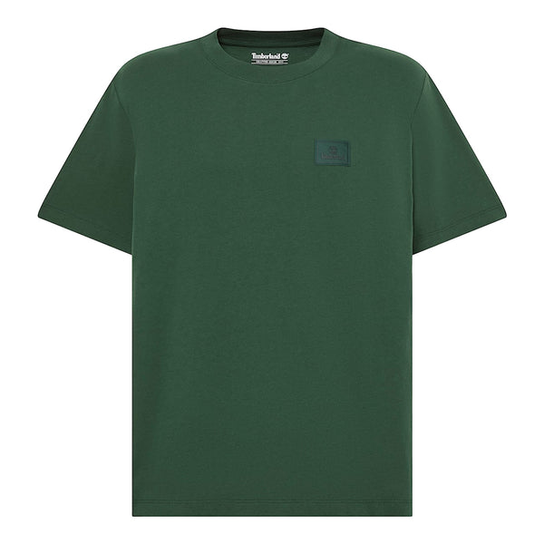 T-shirt Uomo con logo in silicone Verde