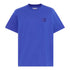 T-shirt Uomo con logo in silicone Blu