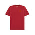 T-shirt Uomo con logo in silicone Rosso