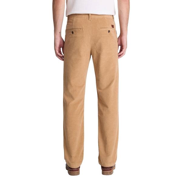 Pantalone Uomo Claremont in velluto a coste giallo modello retro