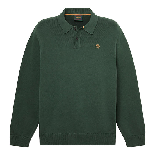 Maglione Uomo stile polo Williams River Verde