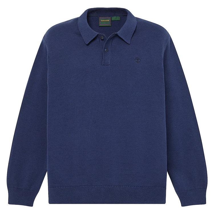 Maglione Uomo stile polo Williams River Blu