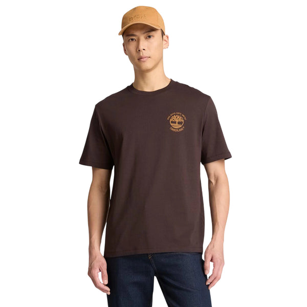  T-shirt Uomo girocollo, con maxi stampa posteriore