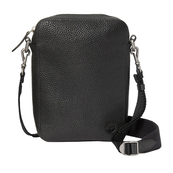 Borsa a tracolla Uomo Tuckerman in pelle nera