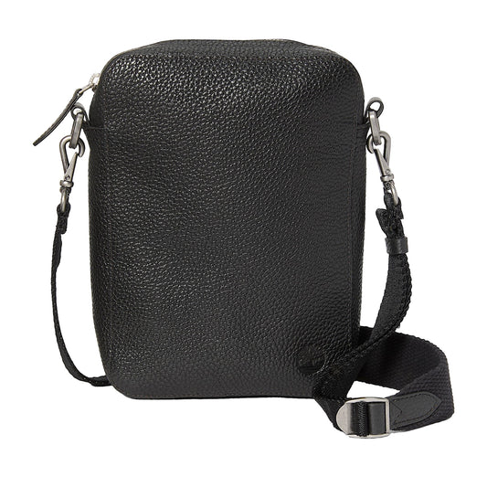 Borsa a tracolla Uomo Tuckerman in pelle nera