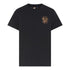 T-shirt Uomo in cotone nero con logo sul petto