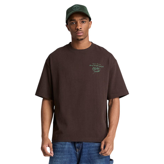 T-shirt Uomo relaxed fit, con stampa Beef&Broccoli 
