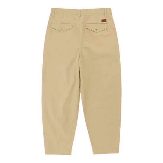 Pantaloni Beige Uomo Plissettati Claremont