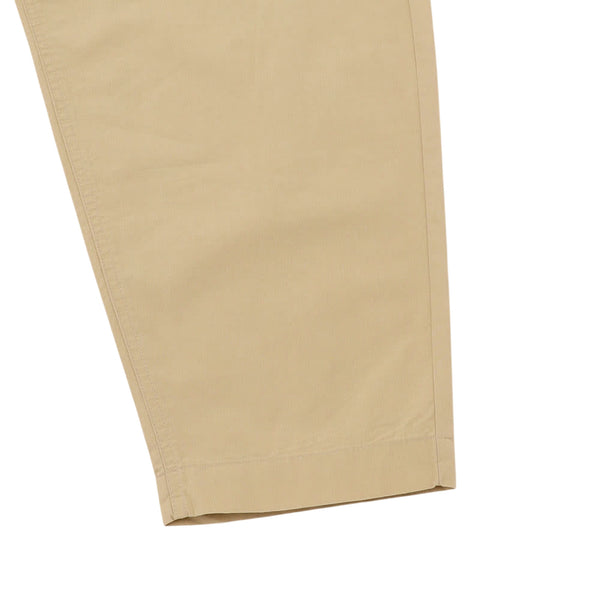 Pantaloni Beige Uomo Plissettati Claremont