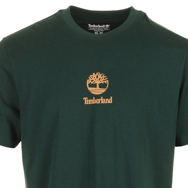 T-shirt Uomo in cotone Verde, con stampa logo