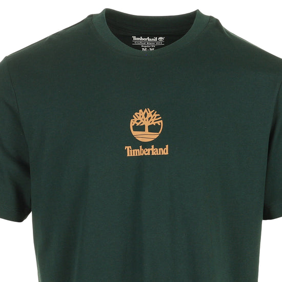 T-shirt Uomo in cotone Verde, con stampa logo
