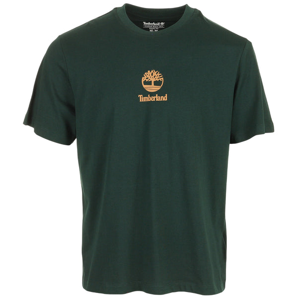 T-shirt Uomo in cotone Verde, con stampa logo
