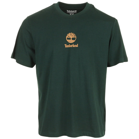 T-shirt Uomo in cotone Verde, con stampa logo
