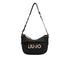 Borsa Donna a tracolla media in nylon nero