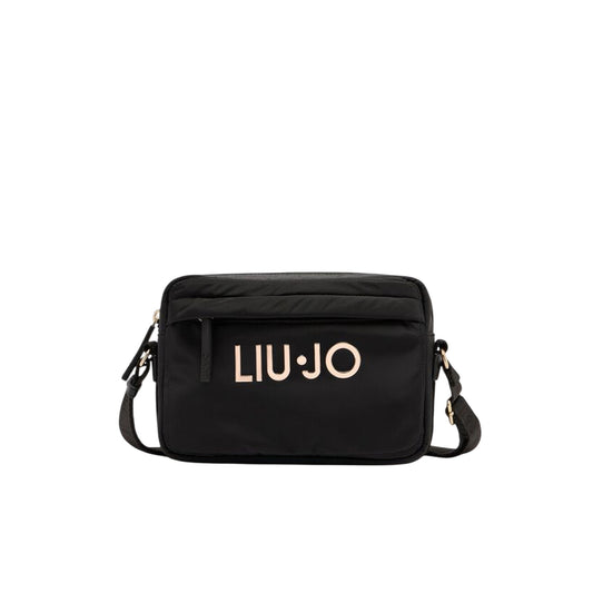 Borsa Donna media in nylon design squadrato