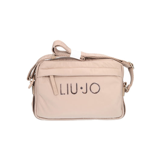 Borsa Donna in nylon, con maxi logo e tasca frontale