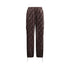 Pantaloni jogging Donna in ciniglia marrone