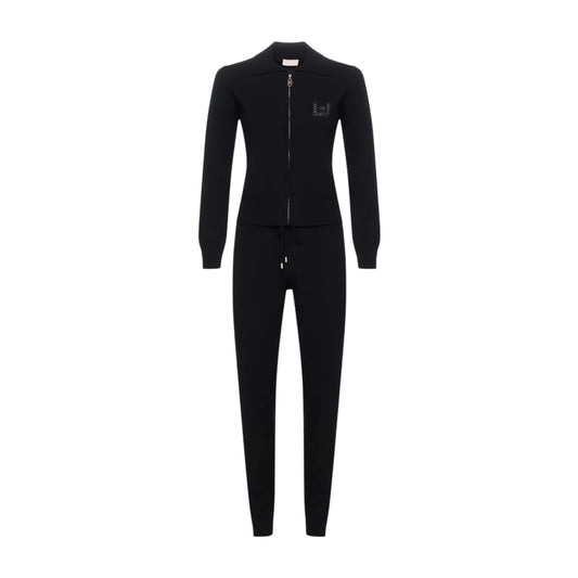 Completo sportivo Donna in maglia nera