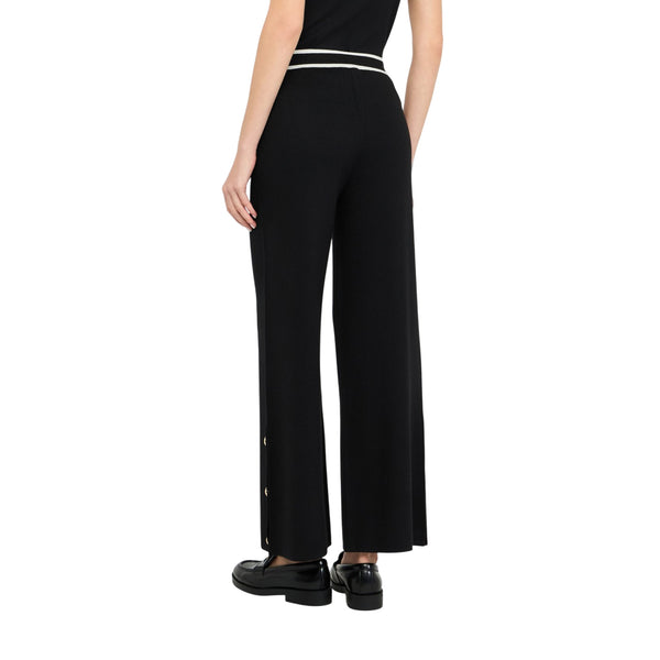 Pantaloni Donna in maglia di misto seta modella retro