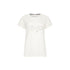 T-shirt Donna in cotone con logo luminoso