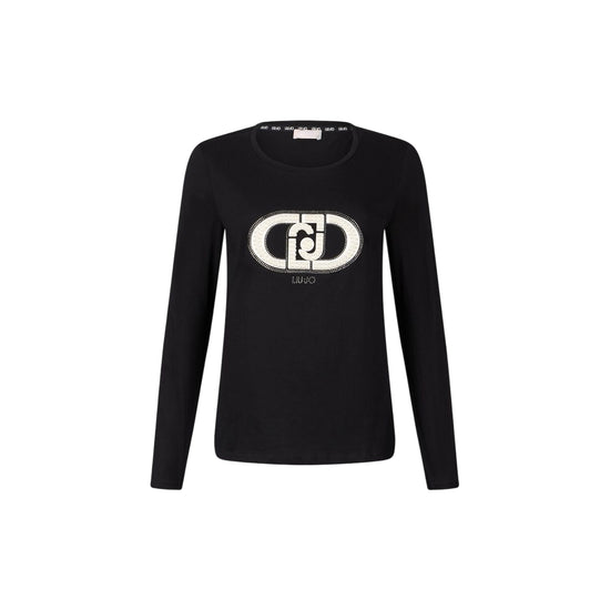 T-shirt Donna a maniche lunghe con logo